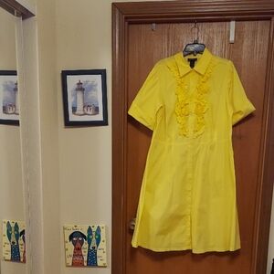 Lane Bryant Sunny Yellow Kids Dress